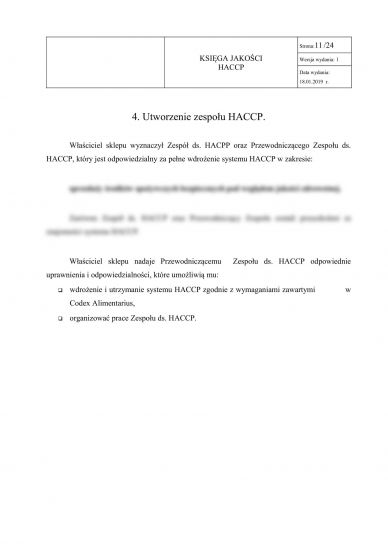 Naleśnikarnia - Księga HACCP + GHP-GMP dla naleśnikarni 6